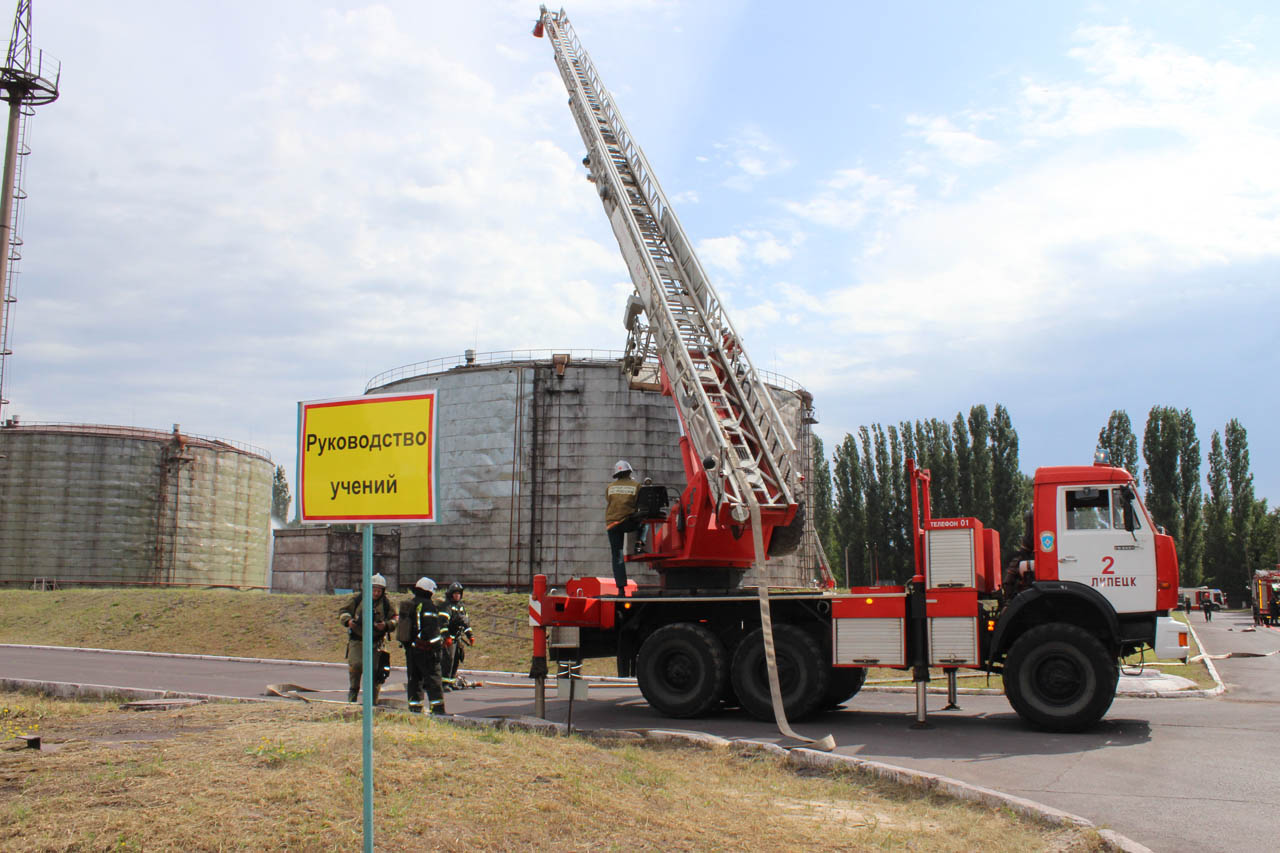 На Липецкой ТЭЦ-2 прошли масштабные учения