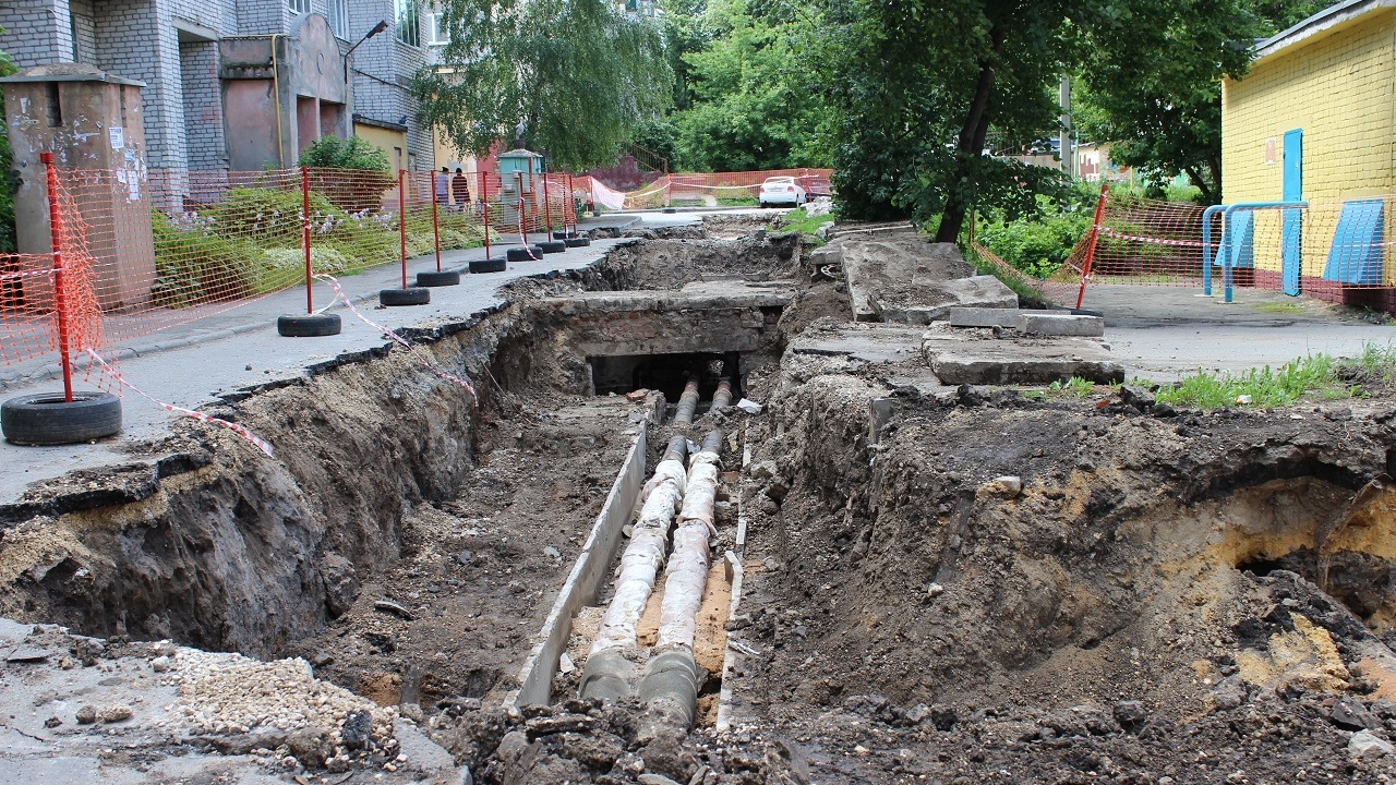 Липецкий филиал ПАО «Квадра» заменит полкилометра теплотрассы на улице Ворошилова