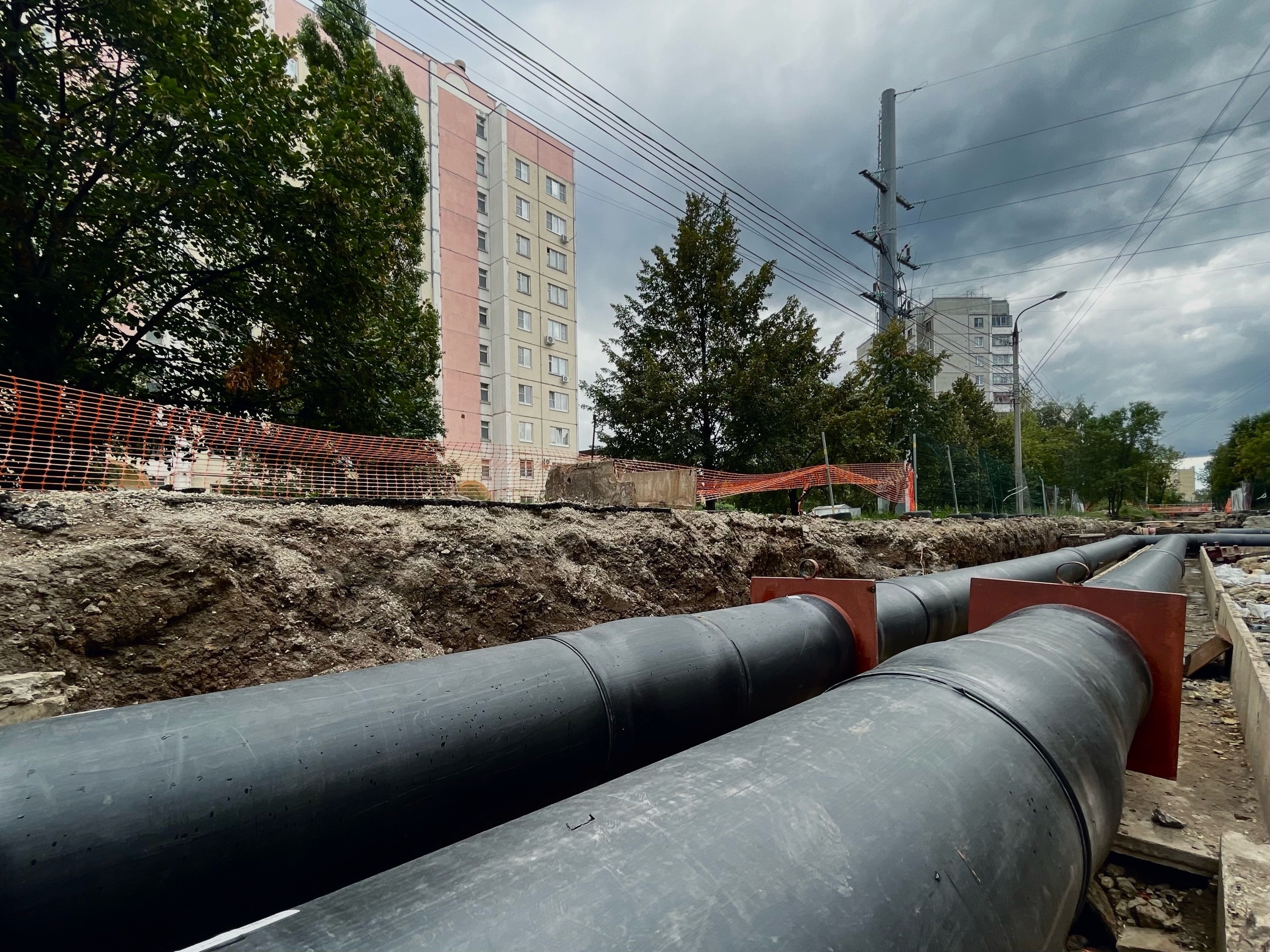 Квадра завершила реконструкцию участка теплосети на улице Индустриальной в Липецке
