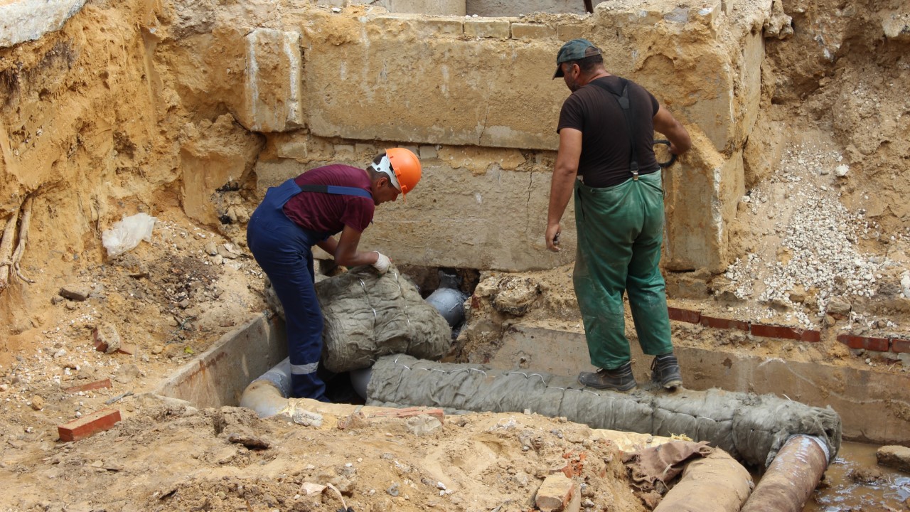  «Квадра» заменит почти 300 метров труб на ул. Интернациональная в Липецке