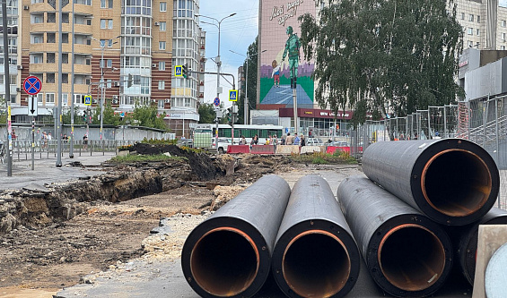 РИР Энерго приступил к реконструкции тепломагистрали на площади Победы в Липецке